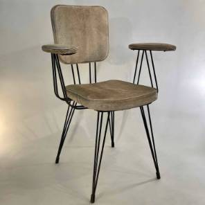 4 Mid 20th C. French Armchairs